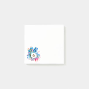 Bloco De Notas Flor de cor variável moderna