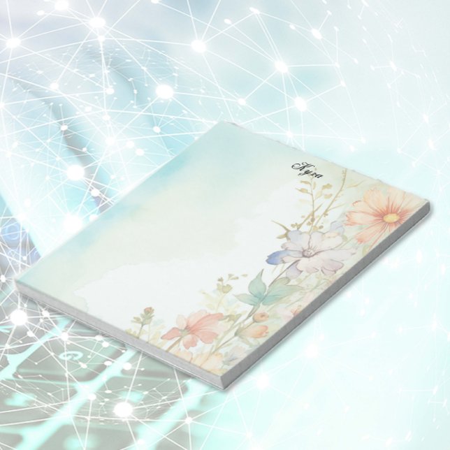 Bloco De Notas Flor de ping (Criador carregado)