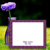 Flor natural castanho-roxa