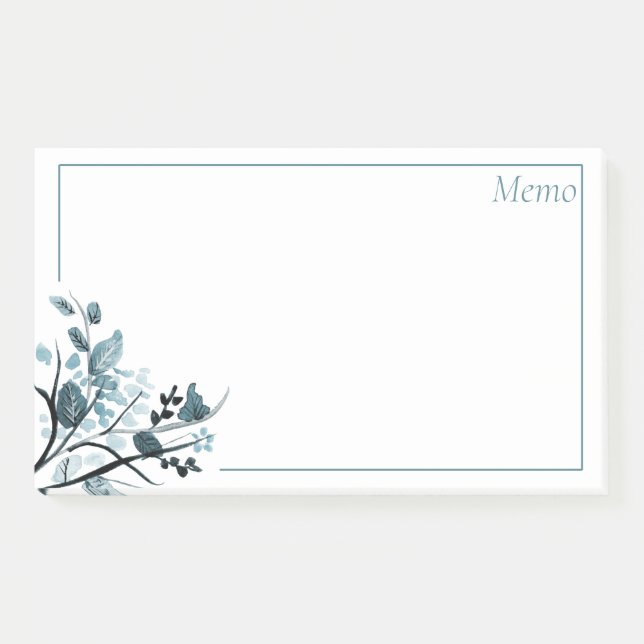 Bloco De Notas Flor oriental (Frente)