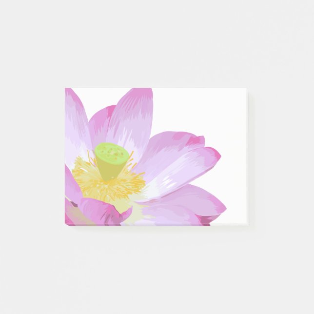 Bloco De Notas Flor posta anotações (Frente)