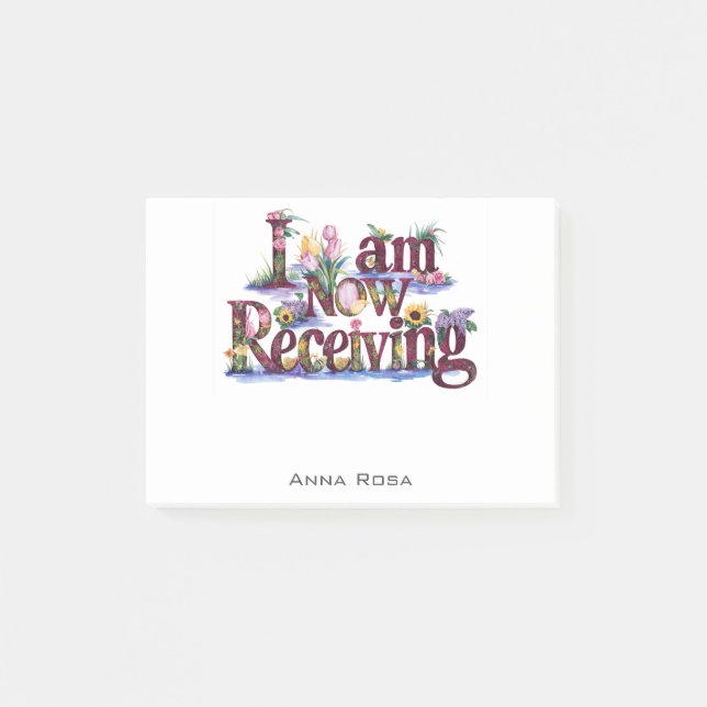 Bloco De Notas *~* Floral 12 ESTOU RECEBENDO AGORA A Manifestação (Frente)