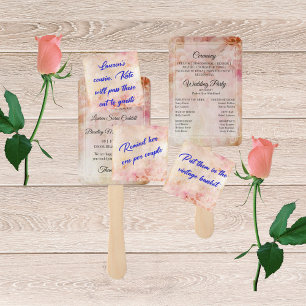 Bloco De Notas Floral Azul