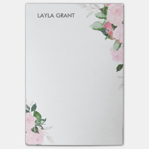 Bloco De Notas Floral Blooms