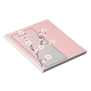 Bloco De Notas Floral elegante