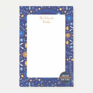 Bloco De Notas Floral Mitzvot