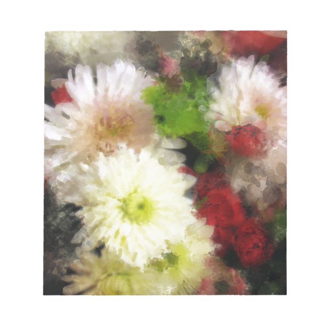 Bloco De Notas Floral Shimmer (Frente)