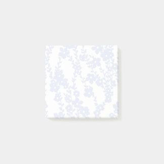 Bloco De Notas Floral Vines (White - Periwinkle)
