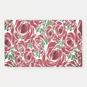 Bloco De Notas Florença verde-vintage verde-rosa