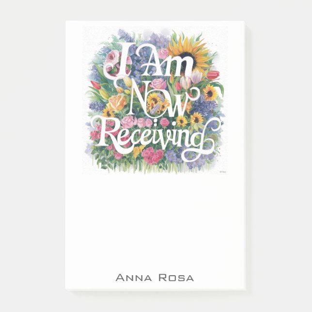 Bloco De Notas *~* Flores 10 ESTOU RECEBENDO Manifestação AP85 (Frente)