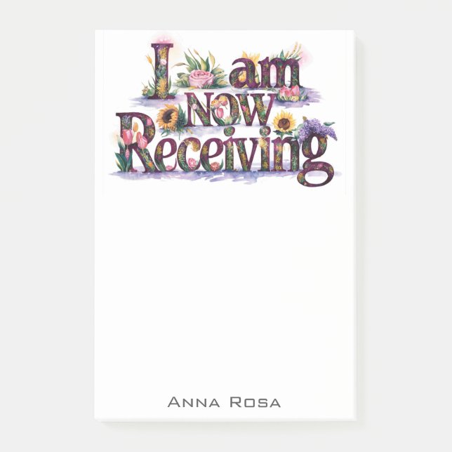 Bloco De Notas *~* Flores 11 ESTOU RECEBENDO Manifestação AP85 (Frente)