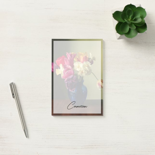 Bloco De Notas Flores | BUQUÊ PRIMAVERA (Escritótio)