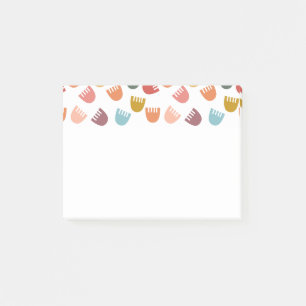 Bloco De Notas Flores de Boho Mistas