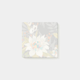 Bloco De Notas Flores de Crepúsculo Tropicais