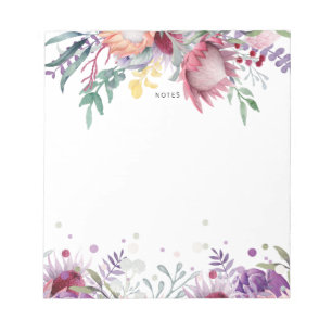 Bloco De Notas Flores de Fada