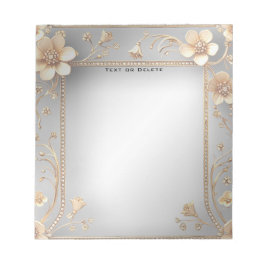 Bloco de notas Flores do ouro