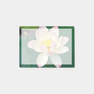 Bloco De Notas Flores Flor de Água Lotus