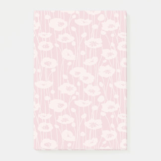 Bloco De Notas Flores Frescas | Neutro - Rosa Bege