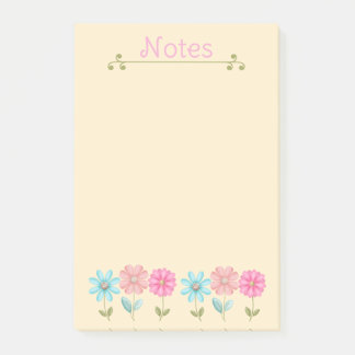 Bloco De Notas Flores Lindas