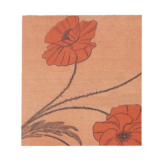 Bloco De Notas Flores Selvagens (Frente)