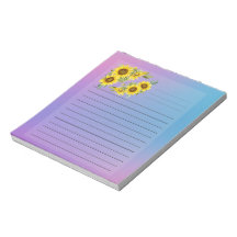 Flores solares do NotePad
