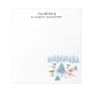 Bloco De Notas Floresta Dançante - Caqueta de Natal