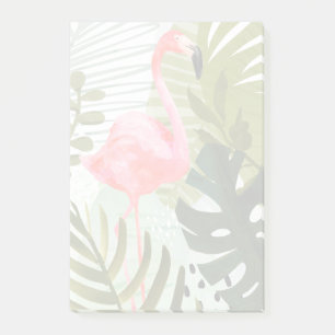 Bloco De Notas Floresta Flamingo