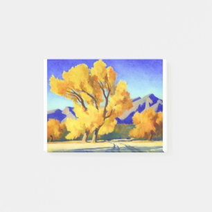 Bloco De Notas Florestas de algodão no deserto de Maynard Dixon