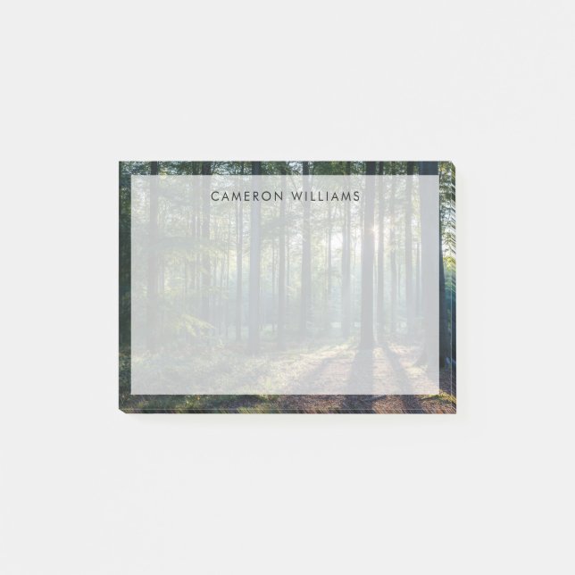 Bloco De Notas Florestas | Floresta Negra Alemanha (Frente)