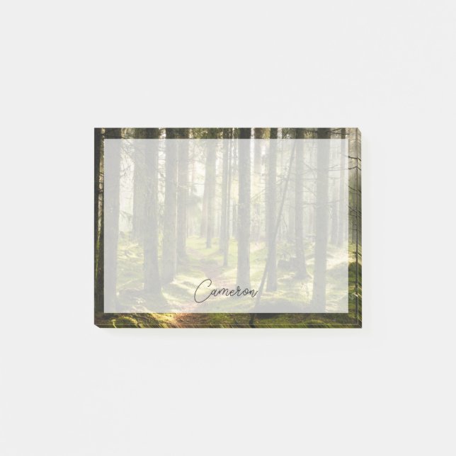 Bloco De Notas Florestas | Suecia florestal boreal (Frente)