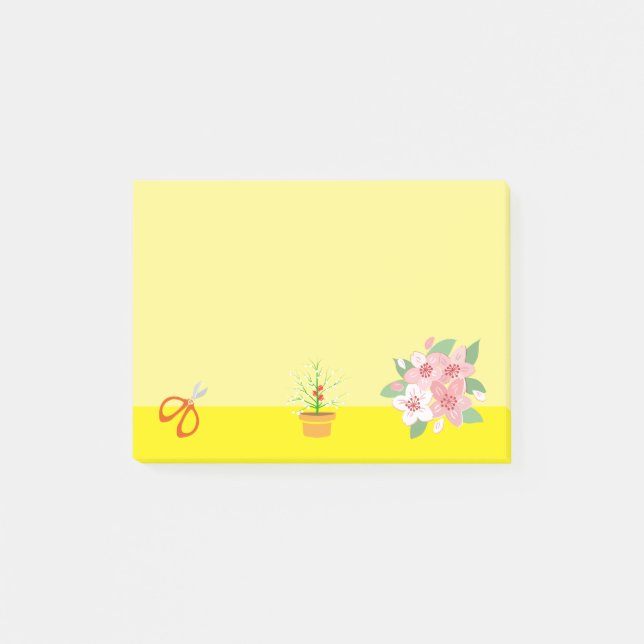 Bloco De Notas Florist art 4 (Frente)
