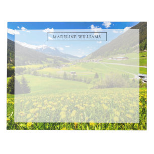 Bloco De Notas Flowers Dandelion Canton of Grisons, Switzerland