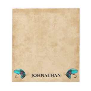 Bloco De Notas Fly Fishing Lure
