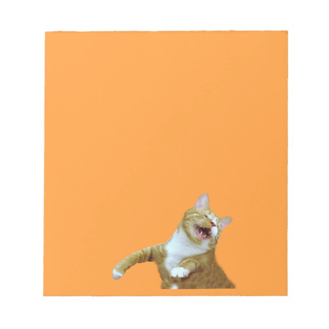 Bloco De Notas Folha de Nota de Dança do Gooey Happy (Frente)