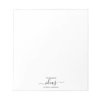Folha de papel personalizada e branca simples