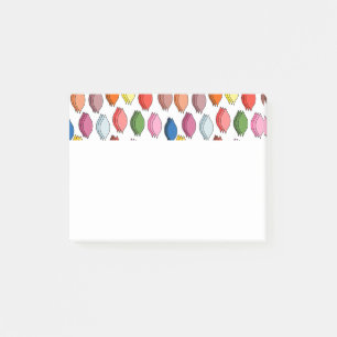 Bloco De Notas Folhas Coloridas