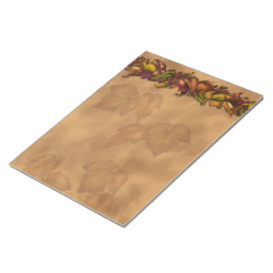 Bloco De Notas Folhas de Outono