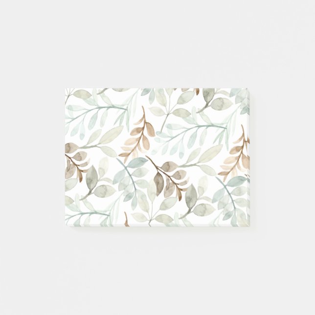 Bloco De Notas Folhas em queda (Frente)