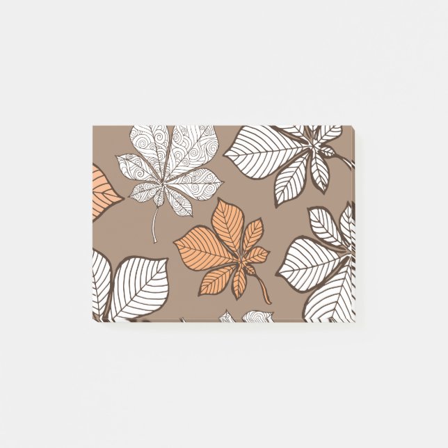 Bloco De Notas Folhas estilizadas 7 (Frente)