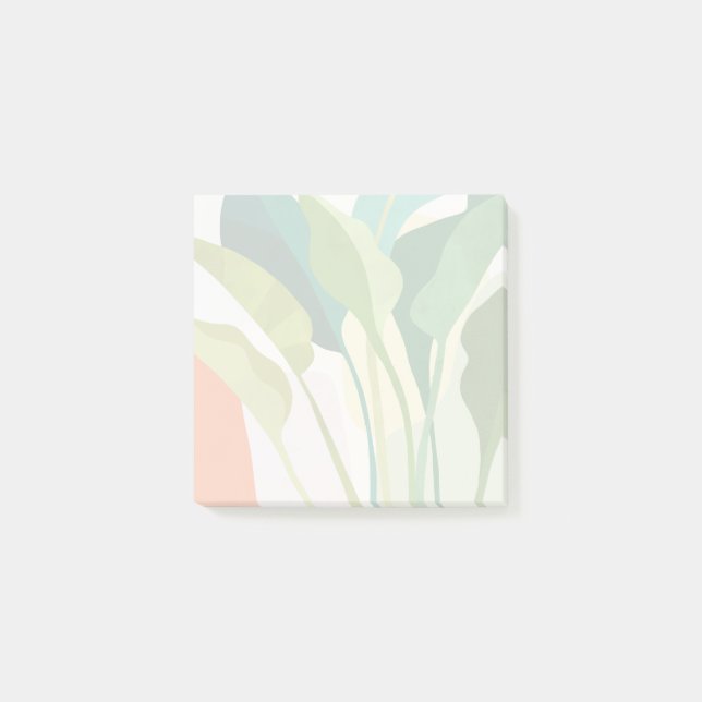 Bloco De Notas Folhas tropicais (Frente)
