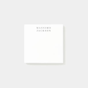 Bloco De Notas Fonte Serif Minimalista Elegante e Profissional