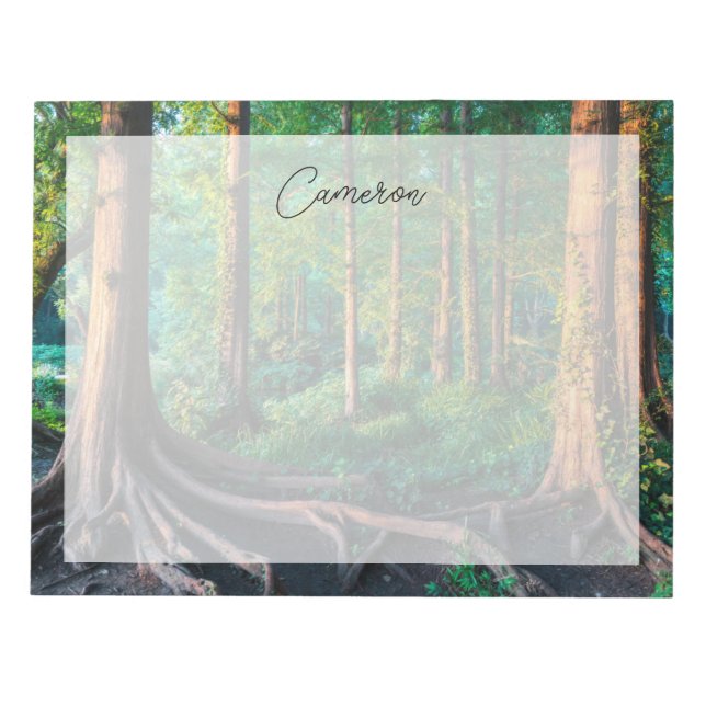 Bloco De Notas Forests | Greenery & Woodland (Frente)