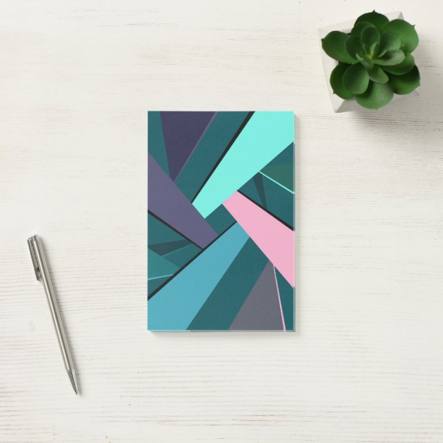Bloco De Notas Forma Geométrica Abstrata 6 (Escritótio)