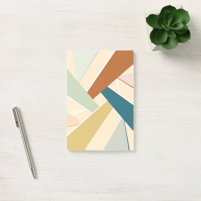 Bloco De Notas Forma Geométrica abstrato (Escritótio)