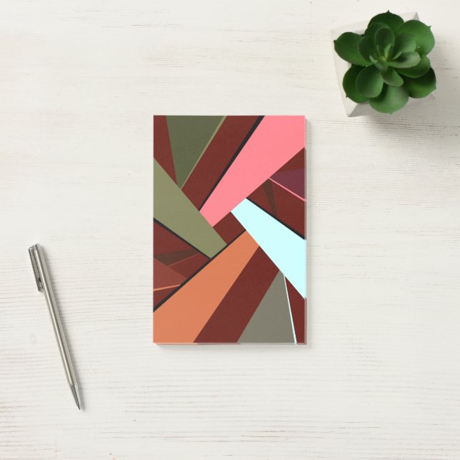 Bloco De Notas Forma Geométrica abstrato 7 (Escritótio)