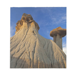 Bloco De Notas Formações de Badlands no Parque Estadual Makoshika