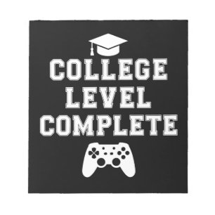 Bloco De Notas Formatura de Nível Universitário Completa Gamer Jo