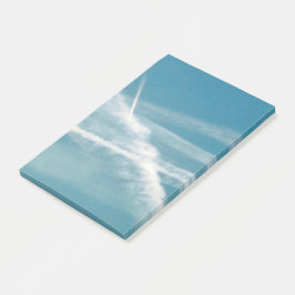 Bloco De Notas Foto Cruzada do Cloud Streaks