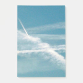 Bloco De Notas Foto Cruzada do Cloud Streaks