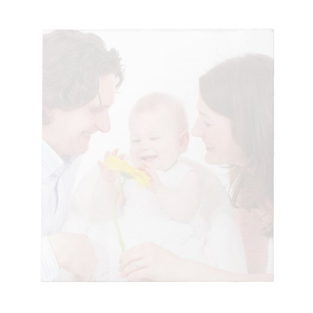 Bloco De Notas Foto personalizada (Frente)